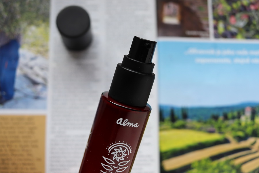 Alma: sérum AME, pleťový krém SÁNTÍ, tělový krém VALENSOLE a čisticí emulze (4 recenze) 7 IMG 5613