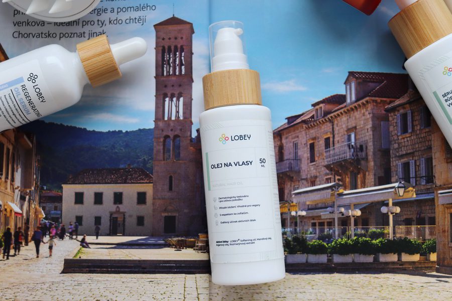 Lobey: 6 produktů, které bych hodila do košíku jako první (aneb po 44 recenzích už vím, co chci) 4 olej na vlasy Lobey