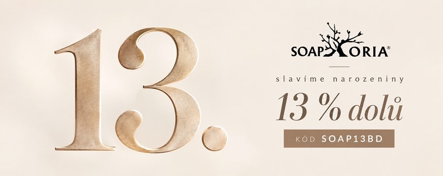 Slevový kód Soaphoria září 2026