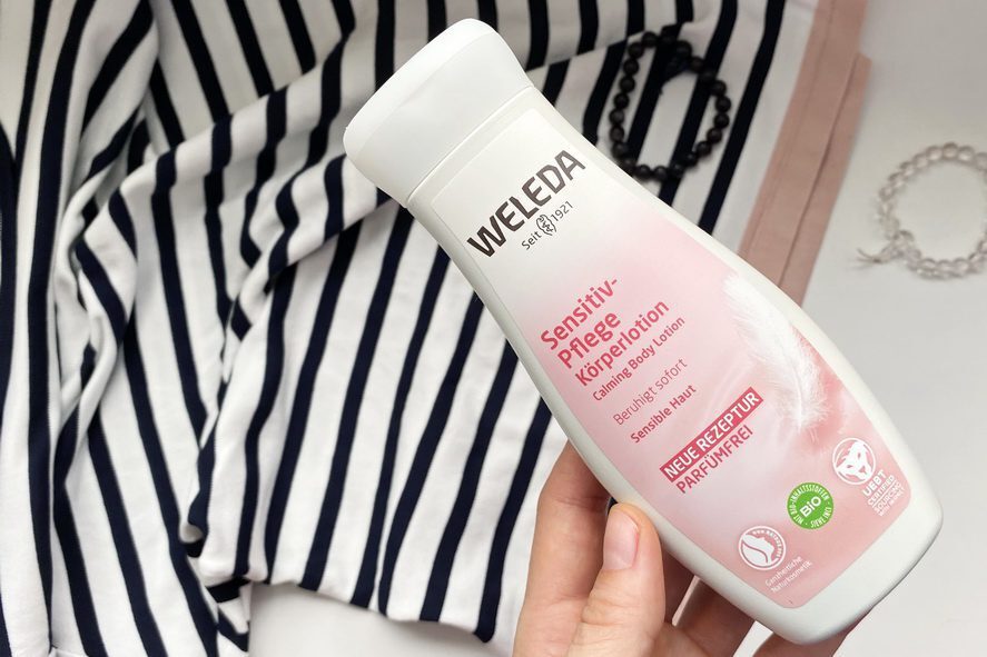 Tělová mléka Weleda: Sensitive pro citlivou pokožku a Skin Food pro extra výživu (2 recenze) 5 Weleda jemné tělové mléko pro citlivou pokožku a výživné tělové mléko Skin Food Lotion