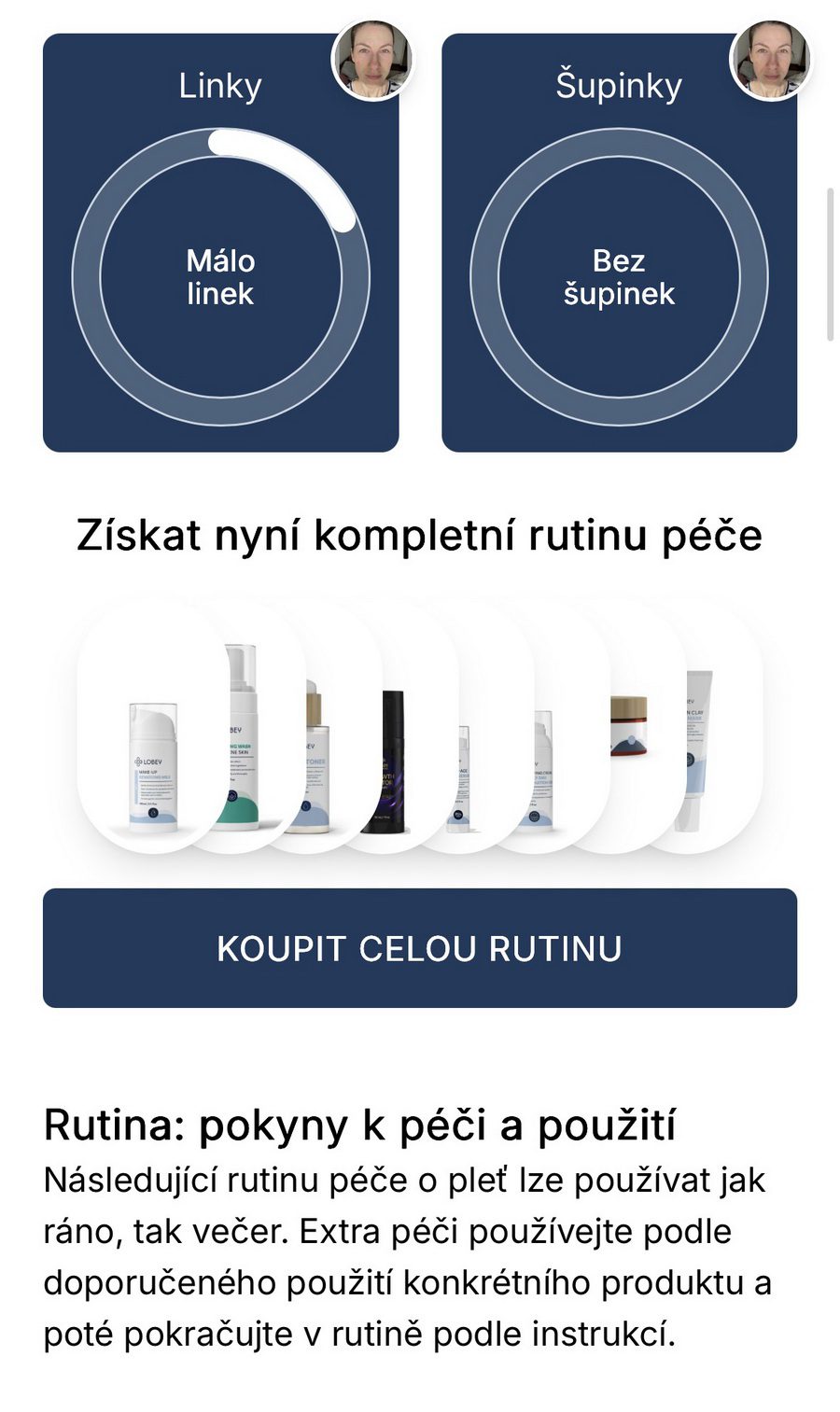 Lobey: Chytrá analýza pleti z pohodlí domova (recenze aplikace) 15 IMG E3177