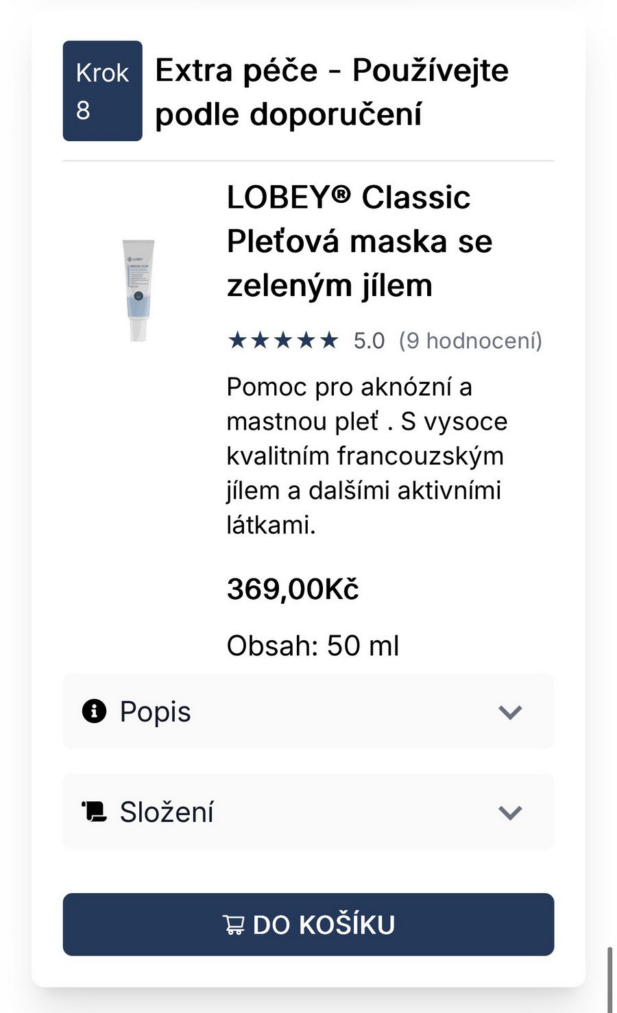 Lobey: Chytrá analýza pleti z pohodlí domova (recenze aplikace) 23 IMG E3185