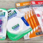 Mezizubní kartáčky SOFTdent, zubní nit a tablety pro indikaci zubního plaku G.U.M.