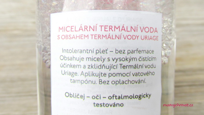 Uriage - čistící micelární voda