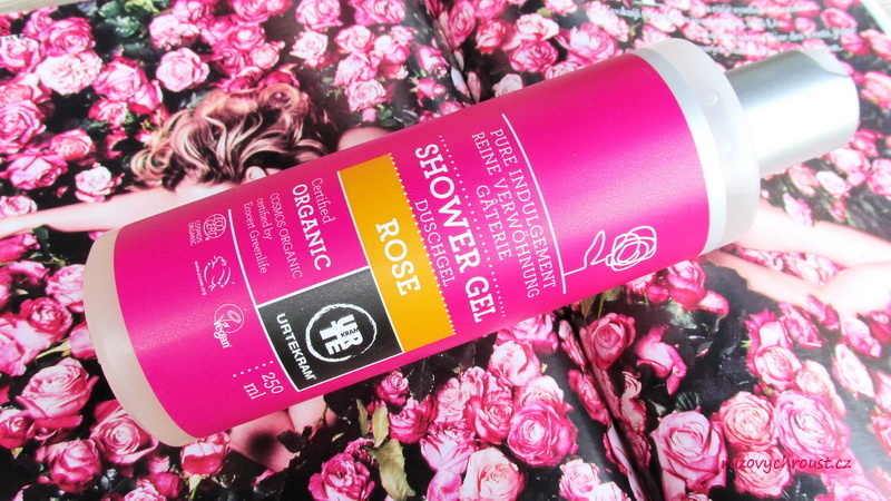 Řada Urtekram Rose pro hydrataci a lesk suchých vlasů | šampon, kondicionér ve spreji a sprchový gel (3 recenze)