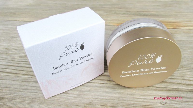 100% Pure – pleťový pudr Bamboo Blur