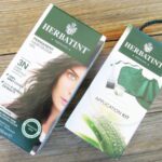 Herbatint - permanentní barva na vlasy tmavý kaštan 3N a sada na barvení