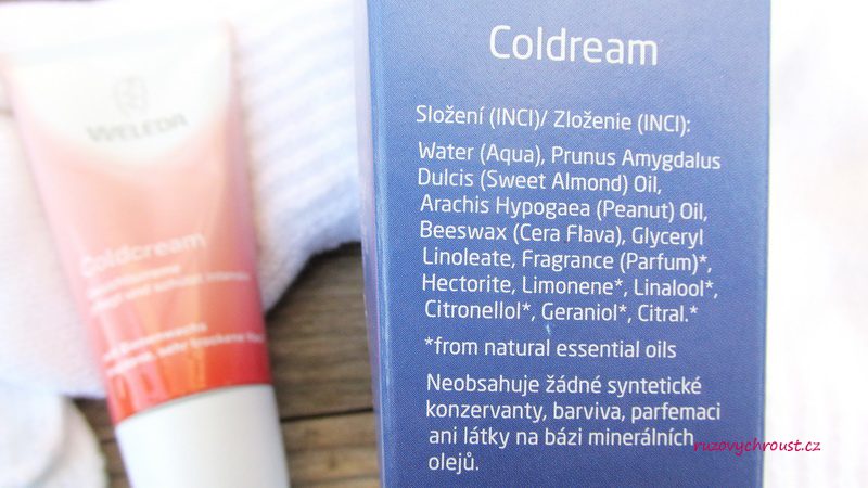 Weleda – zimní set (Coldcream + tyčinka na rty Everon)