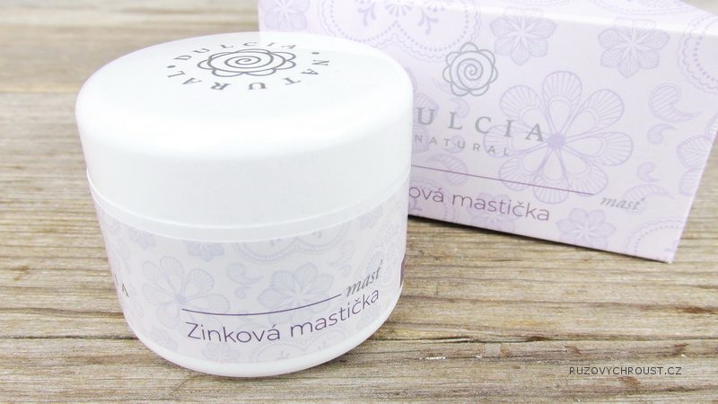 Zinková mastička Dulcia (recenze)